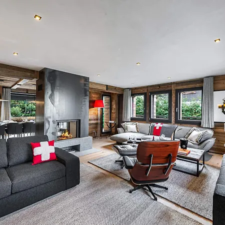 Centre Avec Hammam Et Terrasse, 5 En Suite, Proche Commerces - Fr-1-569-181 * Megève